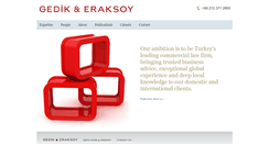 Desktop Screenshot of gedikeraksoy.com
