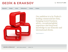 Tablet Screenshot of gedikeraksoy.com